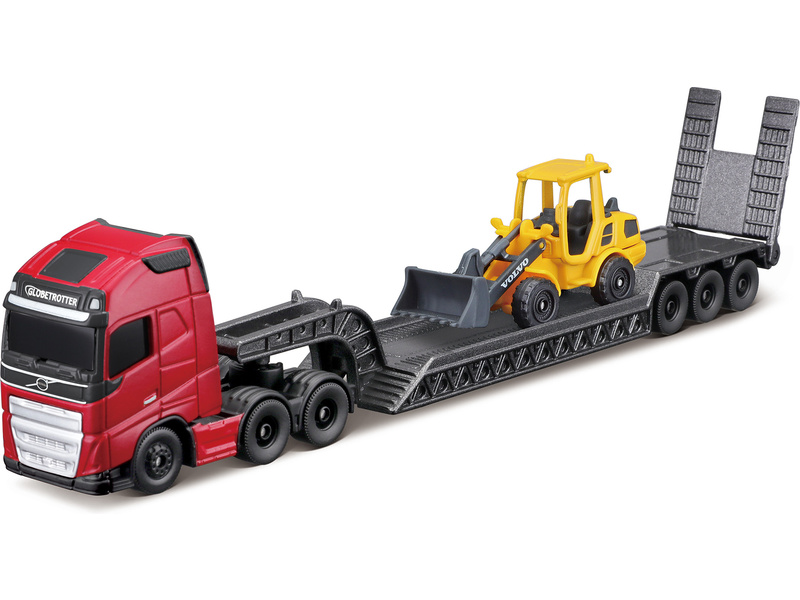 Maisto Volvo FH16 s kolesovým nakladačom L25H (1:50) MA-18998