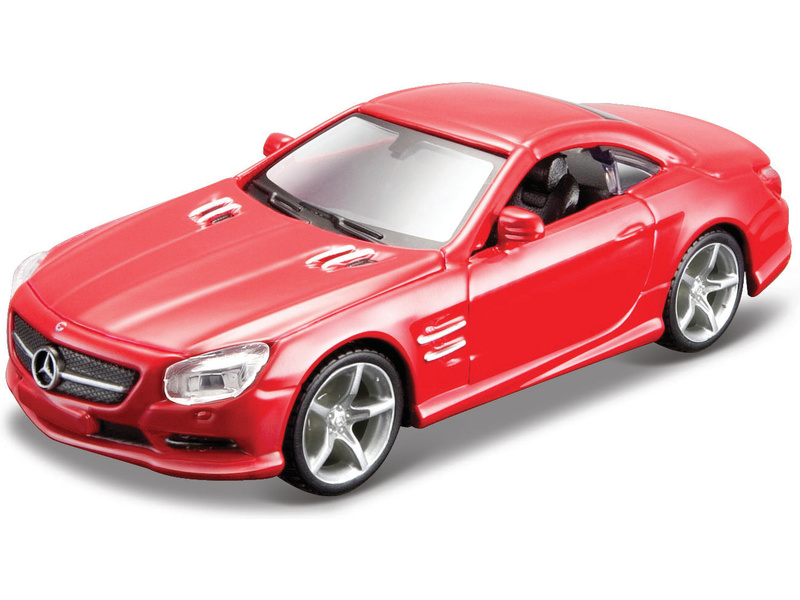 Maisto Mercedes-Benz SL 500 1:40 vínová MA-21001-12058