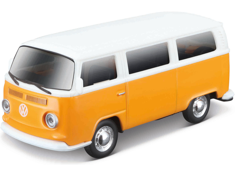 Maisto Volkswagen Type 2 Bus 1971 1:42 bielo-oranžová MA-21001-19110