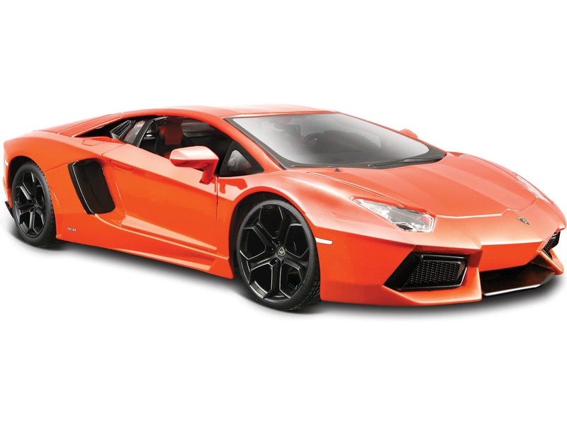 Maisto Lamborghini Aventador Coupé 1:24 oranžová metalíza MA-31210