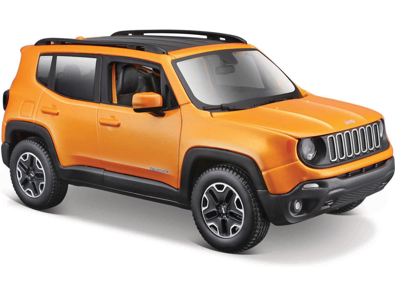 Maisto Jeep Renegade 1:24 oranžová MA-31282