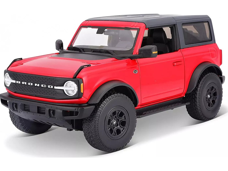 Maisto Ford Bronco Wildtrak 2021 1:18 červená MA-31456R