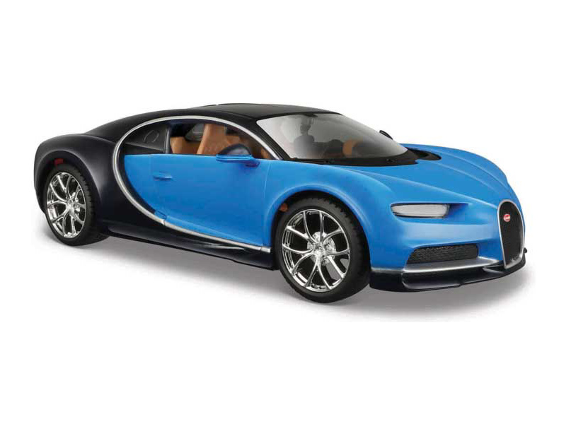 Maisto Bugatti Chiron 1:24 modrá MA-31514BU