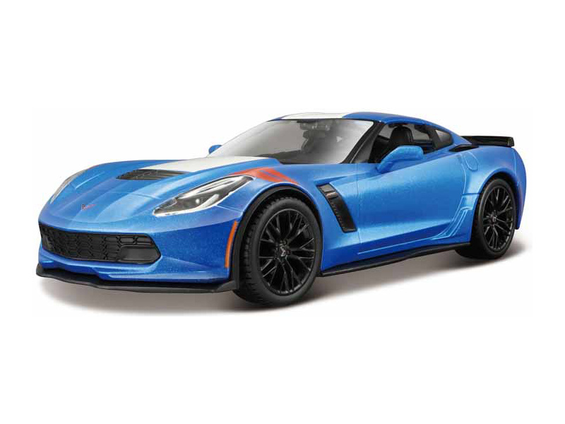 Maisto Corvette Grand Sport 2017 1:24 modrá metalíza MA-31516BU
