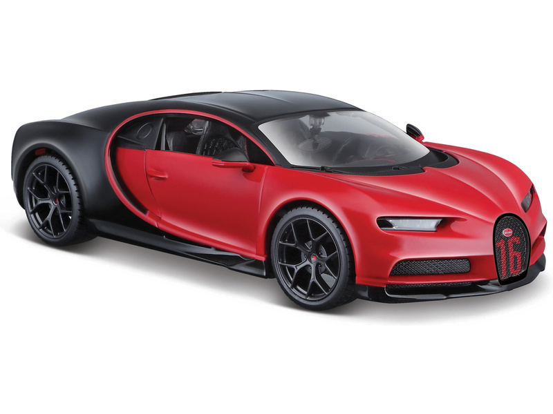 Maisto Bugatti Chiron Šport 1:24 červeno-čierna MA-31524