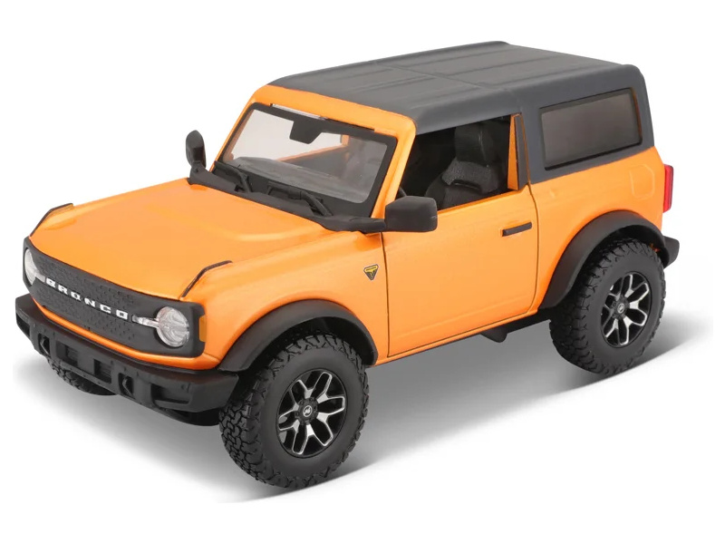 Maisto Ford Bronco 2021 1:24 oranžová metalíza MA-31530OG
