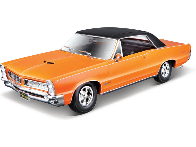 Maisto Pontiac GTO 1965 1:18 oranžová MA-31885O