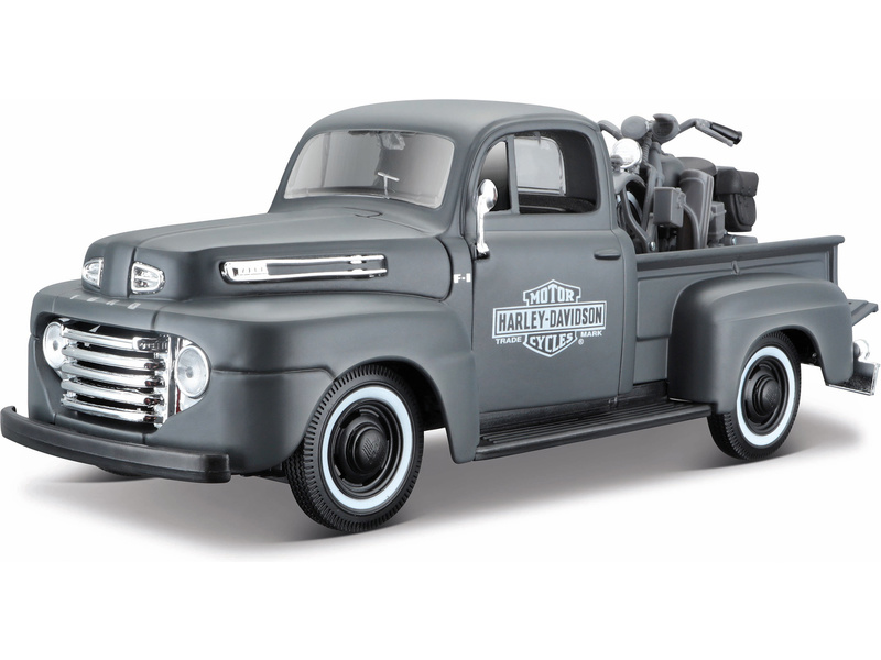 Maisto Ford F-1 Pickup 1948 s WLA Flathead 1942 1:24 MA-32185