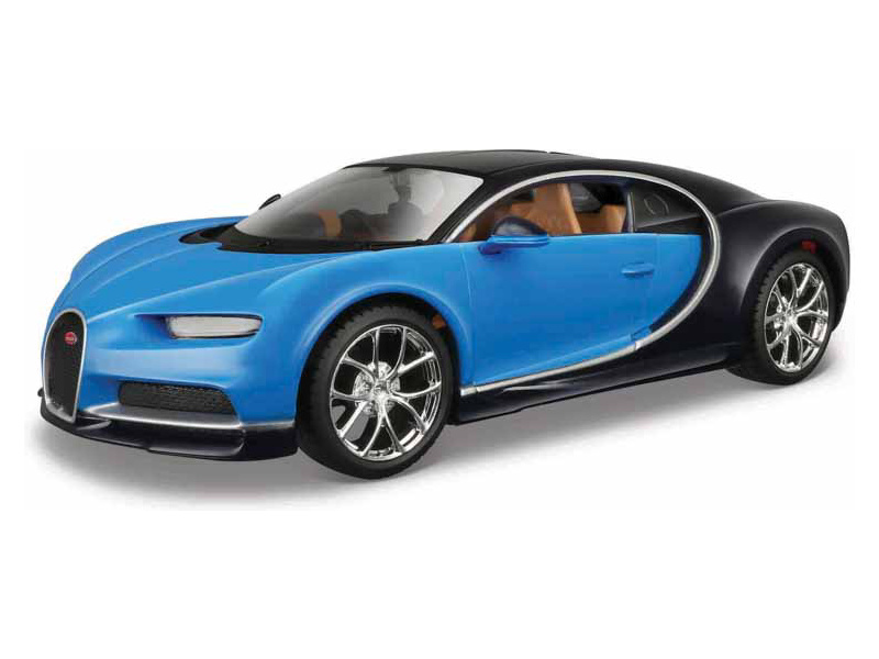 Maisto kit Bugatti Chiron 1:24 modrá MA-39514