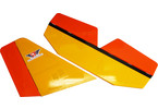 Aerosport 103 1:3 žlutý - ocasní plochy