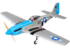 P-51D Mustang 20cc 1.7m ARF modrý