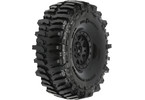 Pro-Line Wheels 1.9", Interco Bogger G8 Tires, Impulse H12 Black Wheels (2)