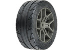 Pro-Line kolo 2.4", pneu Vector S3 35/85 Belted, disk šedý H14 (2)