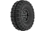 Pro-Line Wheels 1.0", Trencher Tires, Impulse H7 Wheels (4)(Axial SCX24)