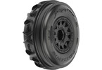 Pro-Line Wheels 2.2/3.0", Dumont Paddle/Rib SC Tire, Raid H12 Wheel (2)