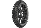 Pro-Line kolo s pneu Dunlop Geomax MX33 V2 Bead CR4 přední, disk černý: PM-MX