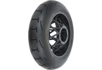Pro-Line kolo s pneu 1:4 Supermoto 2.0 S3 zadní, disk černý: PM-MX/SM