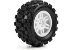 Pro-Line kolo 1:16 s pneu Badlands MX, disk Split Six bílý, 12mm (2): Arrma Mini Kraton