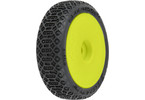 Pro-Line kolo 1:24, pneu Electron 2.0, disk žlutý, H7 (4): Micro-B