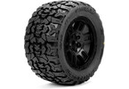 Pro-Line kolo 1:16 s pneu Jaeger, disk Split Six černý 12mm (2): Arrma Mini Kraton