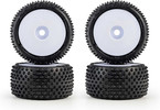 Pro-Line kolo 1:28 kobercové Prism, disk bílý, Hex 7mm (4): Losi Micro-T