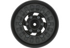 Pro-Line Wheels 2.6" Vice CrushLock Front/Rear H12 Crawling Black (2)