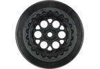 Pro-Line Wheels 2.2/3.0" Showtime+ Wide Rear H12 Drag Black (2)