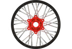 Pro-Line 1/4 Pro-Spec Aluminum V2 Bead Rear Wheel Black/Red (1): Promoto-MX