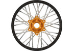 Pro-Line 1/4 Pro-Spec Aluminum V2 Bead Rear Wheel Black/Gold (1): Promoto-MX