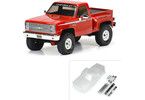 1982 Chevy K-10 Clear Body Set with Scale Molded Accesories