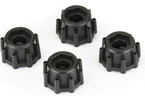 Pro-Line Hex Adapters 8x32mm to H17 (4) (Offset 1/2")