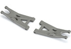 Bash Armor Front Suspension Arms (Stone Gray) for ARRMA 3S Vehicles