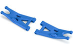 Bash Armor Front Suspension Arms (Blue) for ARRMA 3S Vehicles