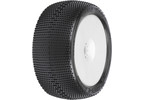 Pro-Line kolo 4.0", pneu Hole Shot S3, disk Zero Offset H17 bílý (2)
