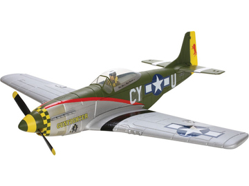 P-51D Mustang Gunfighter RTF Electric 2.4GHz Mód 1 / PKZ2200M1