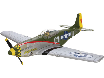 P-51D Mustang Gunfighter RTF Electric 2.4GHz Mód 2 / PKZ2200