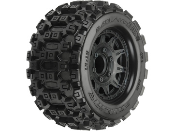 Pro-Line kolo 2.8", pneu Badlands MX28, disk Raid H12 černý (2) / PRO1012510