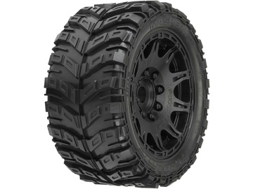 Pro-Line Wheels 5.7", Masher X HP Belted Tires, Raid H24 Black Wheels (2) / PRO1017610