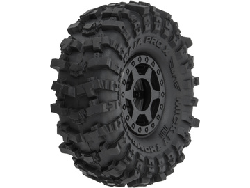 Pro-Line Wheels 1.0", MT Baja Pro X F/R Tires, wheels H7mm (4) / PRO1021510