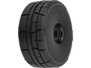 Pro-Line Menace HP BELTED Speed Run 1:8 Tires Mounted on Mach 10 Black 17mm Wheels (2) / PRO1023510