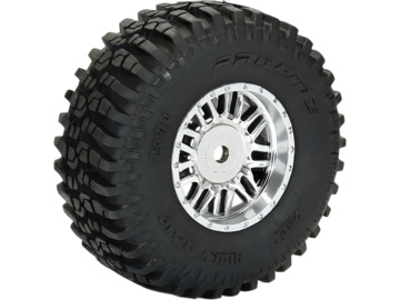 Pro-Line kolo s pneu 1:14 Flat Iron H12, disk chrom Diablo (4): Typhon Grom Pro-Line kolo s pneu 1:14 Flat Iron H12, disk chrom Diablo (4): Typhon Grom / PRO1028810