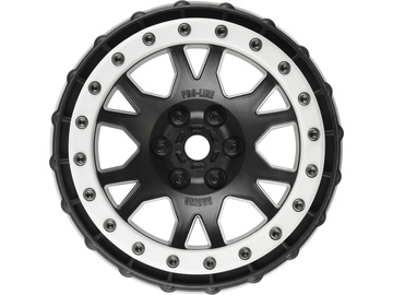 Pro-Line Wheels 4.3" Impulse Pro-Loc H24 Black/Gray (2) / PRO276303