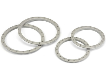 Pro-Line Beadlock Rings 4.3" Impulse Pro-Loc Stone Gray (2) / PRO276321
