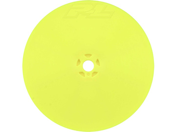 Pro-Line Wheels 2.2" Velocity 4WD Front H12 Buggy Yellow (2): AE B74 / PRO276802