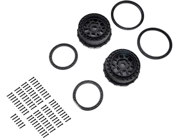 Pro-Line disk a beadlock 1:5 černý (2): 5IVE-T 3.0 / PRO287803