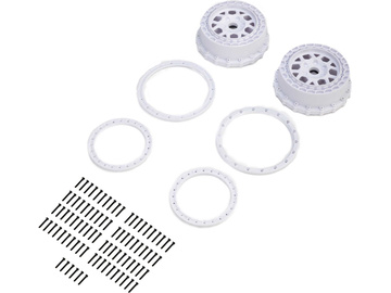 Pro-Line disk a beadlock 1:5 bílý (2): 5IVE-T 3.0 / PRO287804