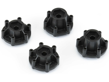 Pro-Line Hex Adapters 6x30mm to H12 (4) (Short Course) / PRO635400