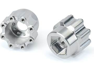 Pro-Line Hex Adapters Aluminum 8x32mm to H20 (2) / PRO635700