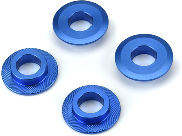 Pro-Line podložka disku 1:5 hliníková modrá (4) / PRO637900