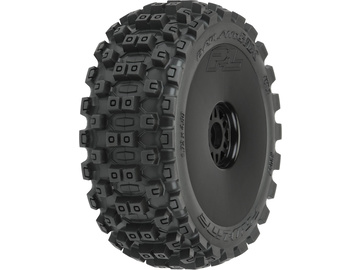 Pro-Line kolo 3.3", pneu Badlands MX M2 Buggy, disk H17 černý (2) Pro-Line kolo 3.3", pneu Badlands MX M2 Buggy, disk H17 černý (2) / PRO906741